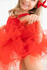 Red Tank Tutu Leotard - Mila & Rose ®