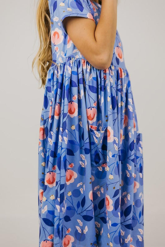 Country Blooms S/S Pocket Twirl Dress - Mila & Rose ®