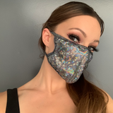 Roma Costume Shimmer Face Mask