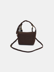 Suede Adjustable Strap Shoulder Bag - Trendsi