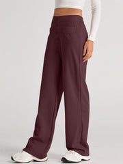 High Waist Wide Leg Pants - Trendsi