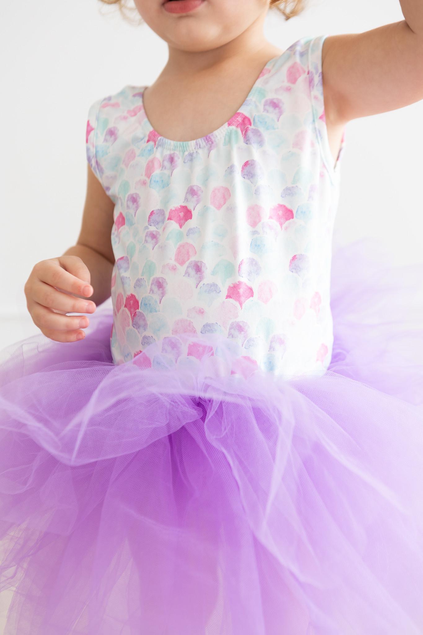 Mermaid Scales Tank Tutu Leotard - Mila & Rose ®