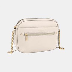 David Jones Chain Detail Small Crossbody Bag - Trendsi