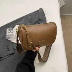 PU Leather Shoulder Bag - Trendsi