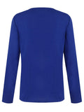 Half Button Long Sleeve T-Shirt