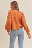 MABLE Long Sleeve Button Down Sweater Cardigan - Trendsi