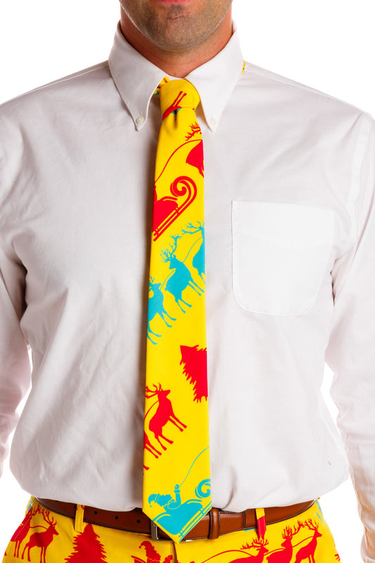 The Mustard Sleighs | Christmas Tie