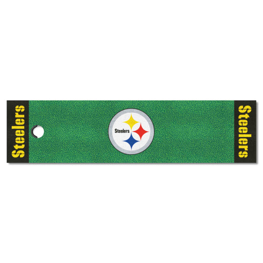 Pittsburgh Steelers Putting Green Mat - 1.5ft. x 6ft.