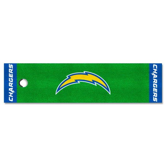 Los Angeles Chargers Putting Green Mat - 1.5ft. x 6ft.