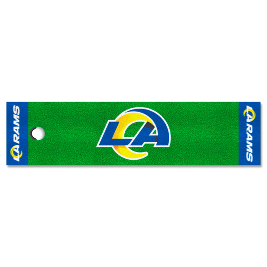 Los Angeles Rams Putting Green Mat - 1.5ft. x 6ft.