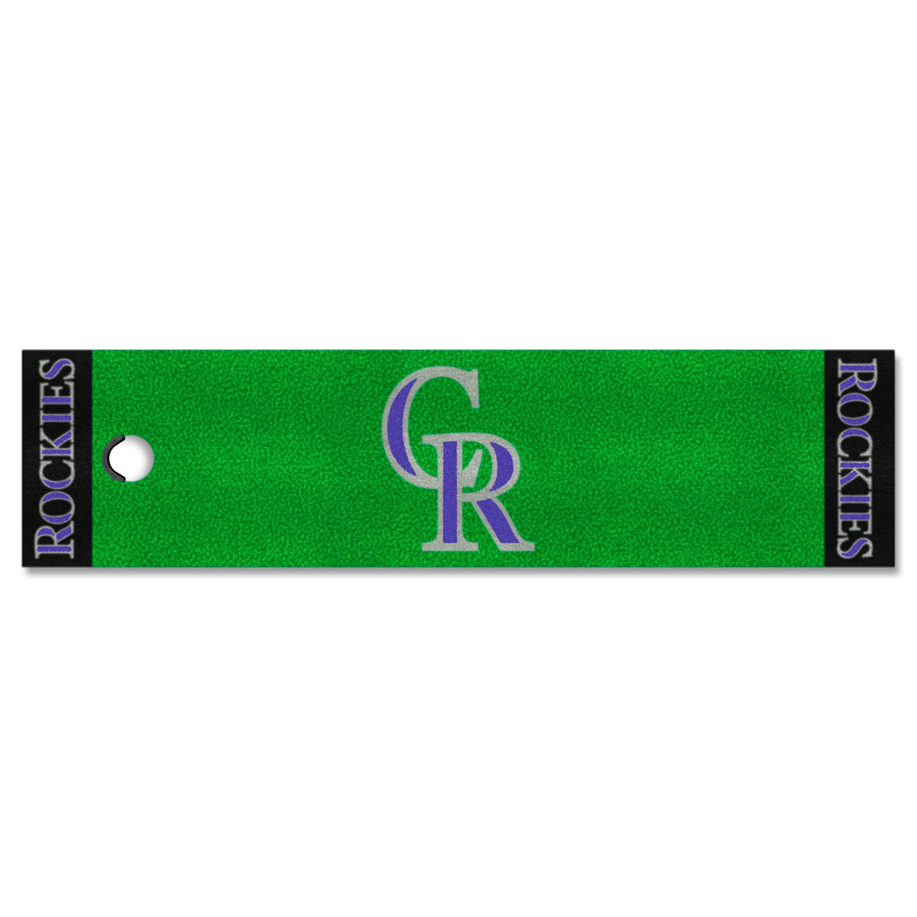 Colorado Rockies Putting Green Mat - 1.5ft. x 6ft. - Colorado Rockies