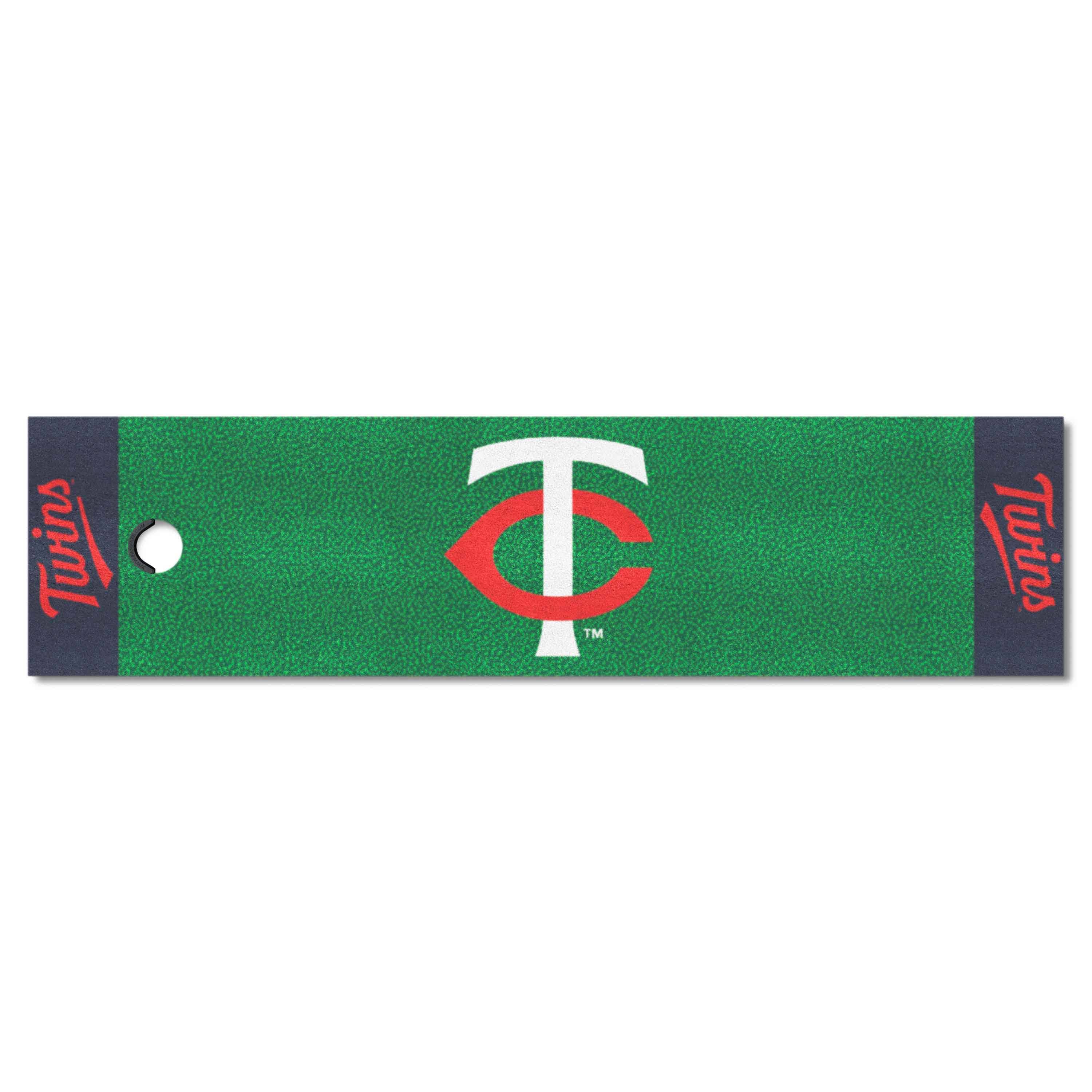 Minnesota Twins Putting Green Mat - 1.5ft. x 6ft. - Minnesota Twins