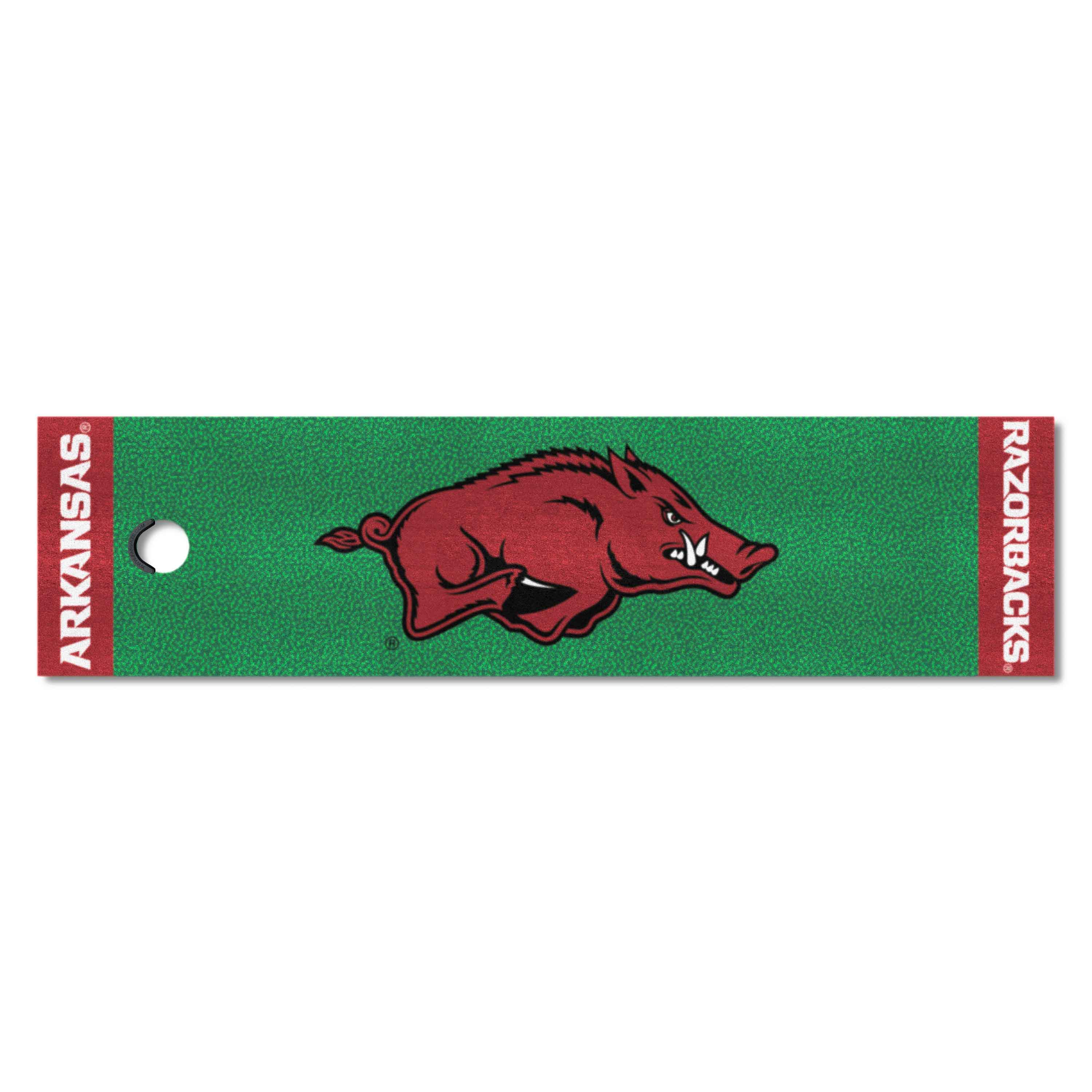 Arkansas Razorbacks Putting Green Mat - 1.5ft. x 6ft.