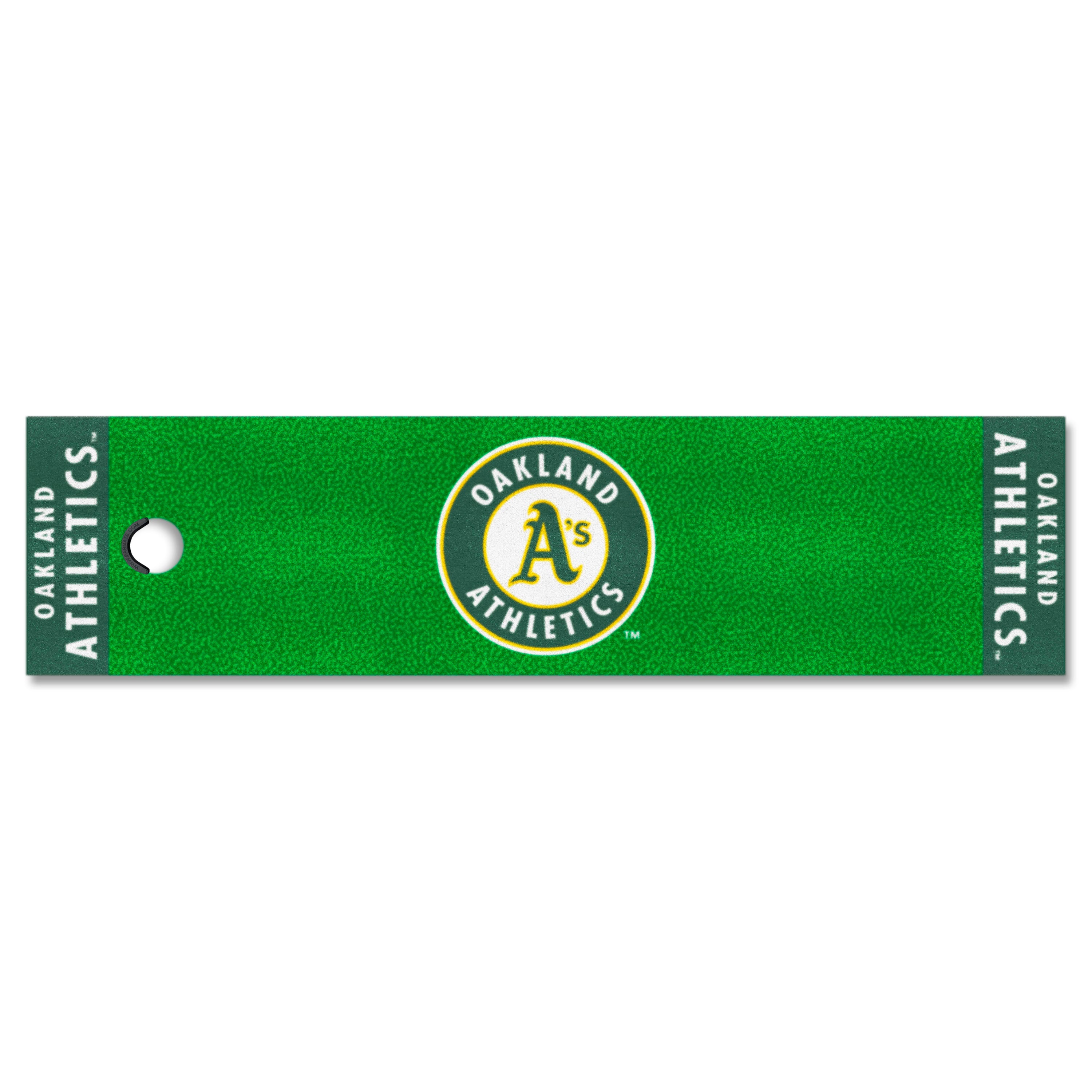 Oakland Athletics Putting Green Mat - 1.5ft. x 6ft.