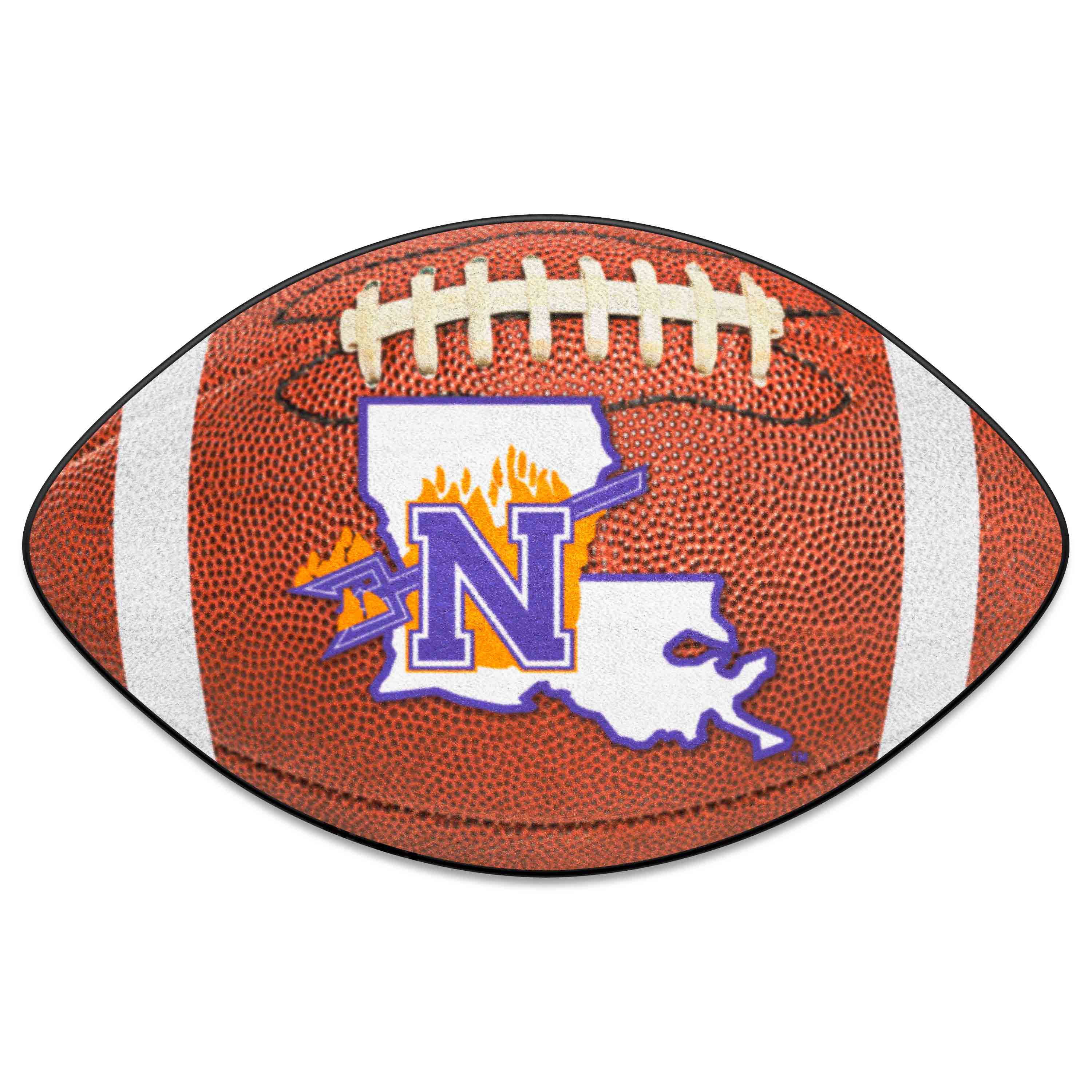 Northwestern State Demons Football Rug - 20.5in. x 32.5in.