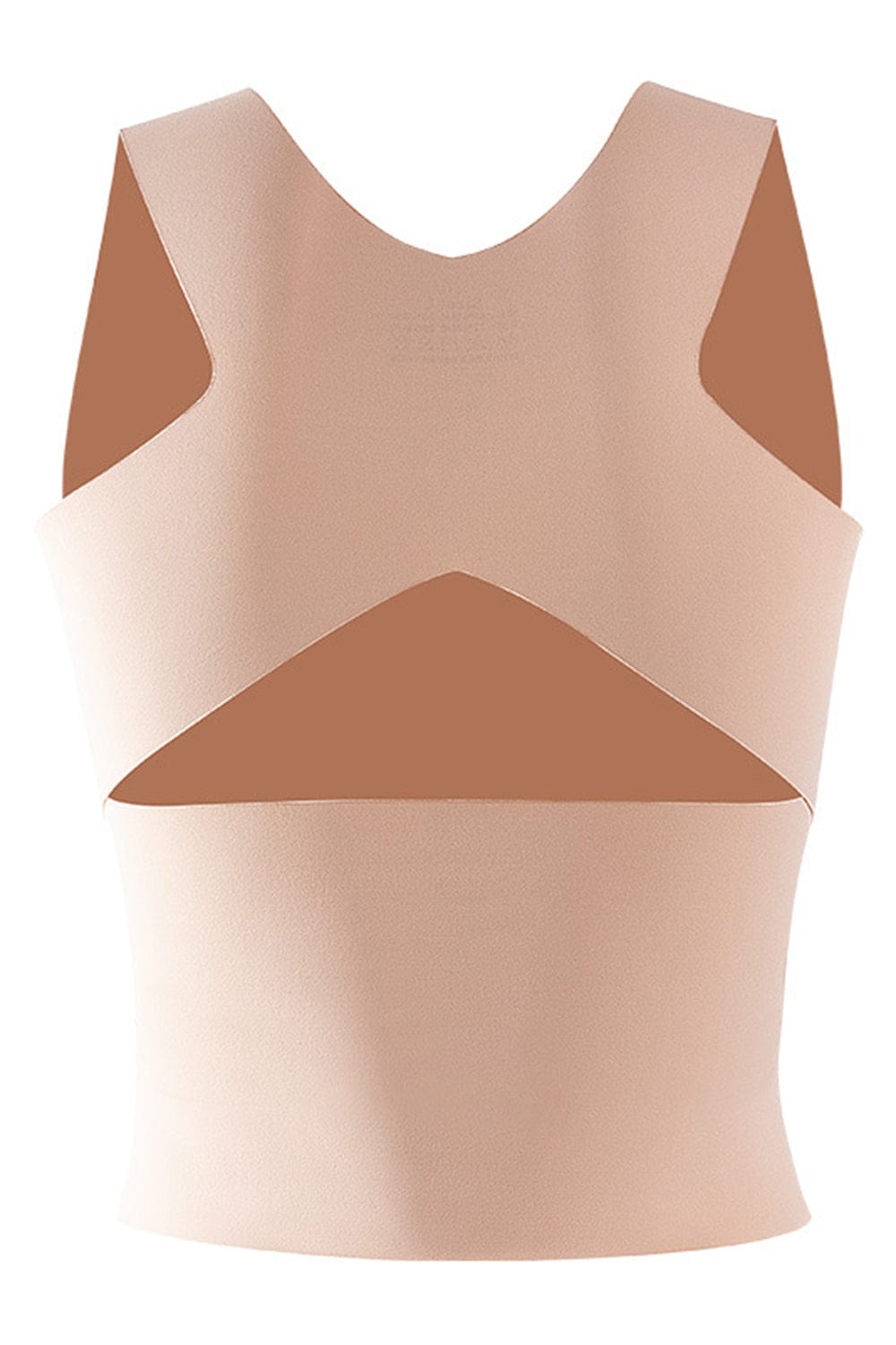 Basic Bae Scoop Neck Shapewear Tank with Removable Paddings - Trendsi