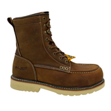 AdTec Men Brown Men's Apex 8" SR Moc-Toe AdTec