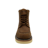 AdTec Men Brown Men's Apex 6" SR Moc-Toe AdTec