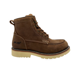 AdTec Men Tumble Brown Men's Apex 6" SR Moc-Toe