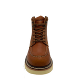 AdTec Men Tumble Brown Men's Apex 6" SR Moc-Toe AdTec