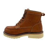 AdTec Men Tumble Brown Men's Apex 6" SR Moc-Toe AdTec