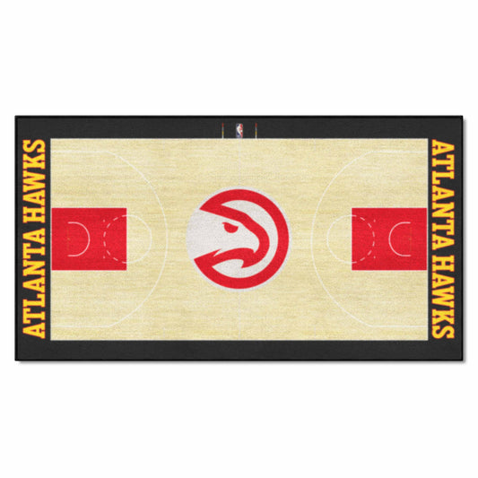 Atlanta Hawks Large Court Runner Rug - 30in. x 54in.