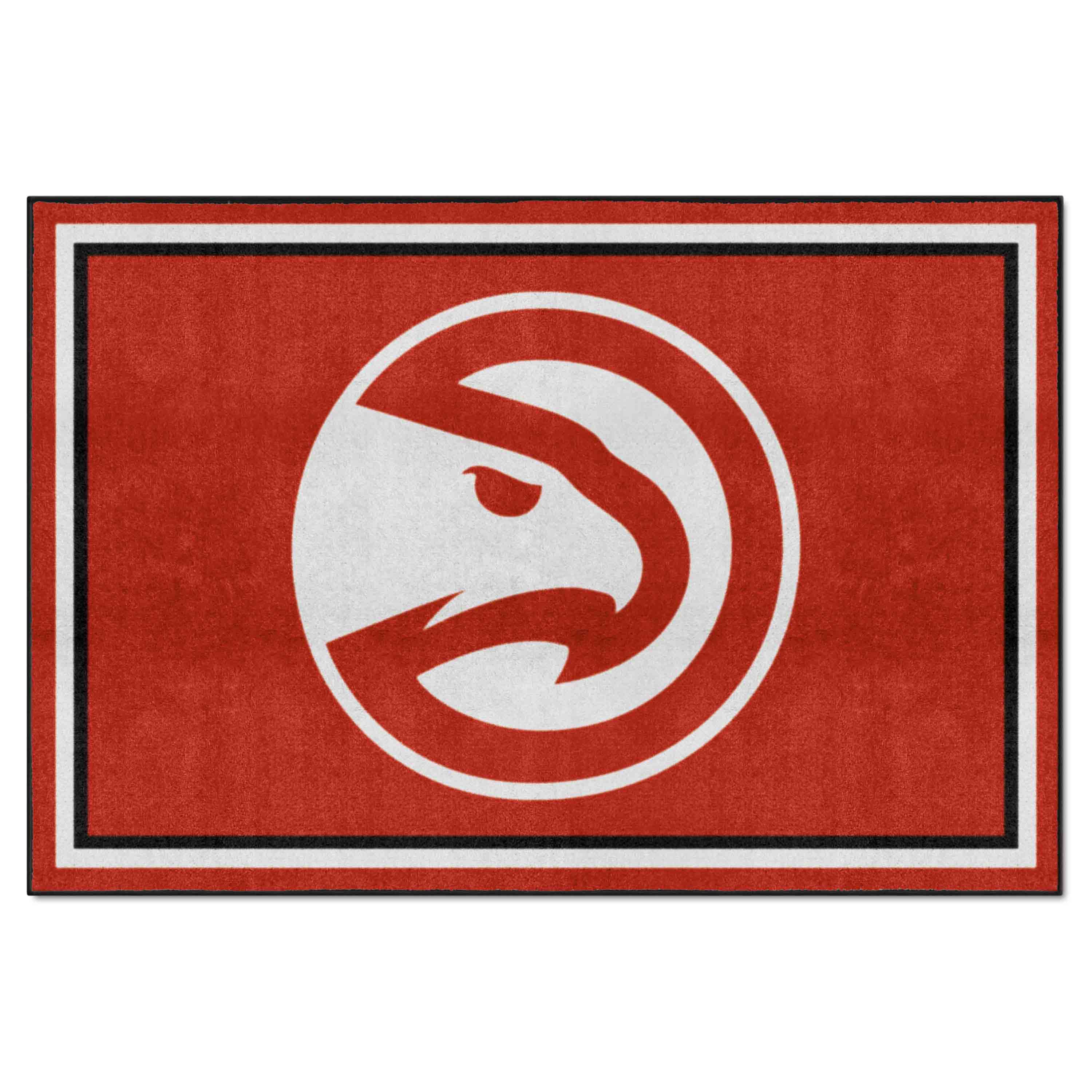 Atlanta Hawks 5ft. x 8 ft. Plush Area Rug - Atlanta Hawks