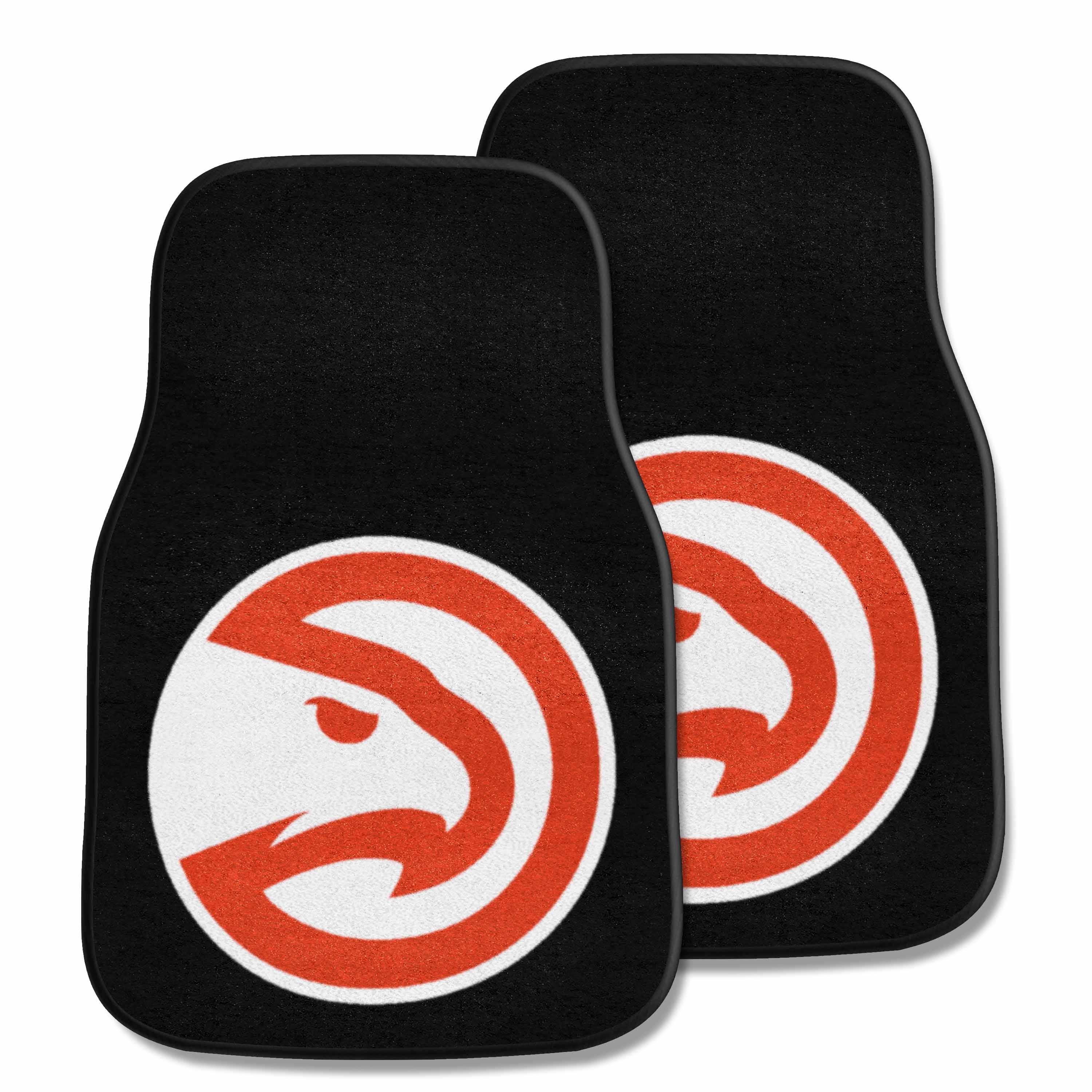 Atlanta Hawks Front Carpet Car Mat Set - 2 Pieces - Atlanta Hawks