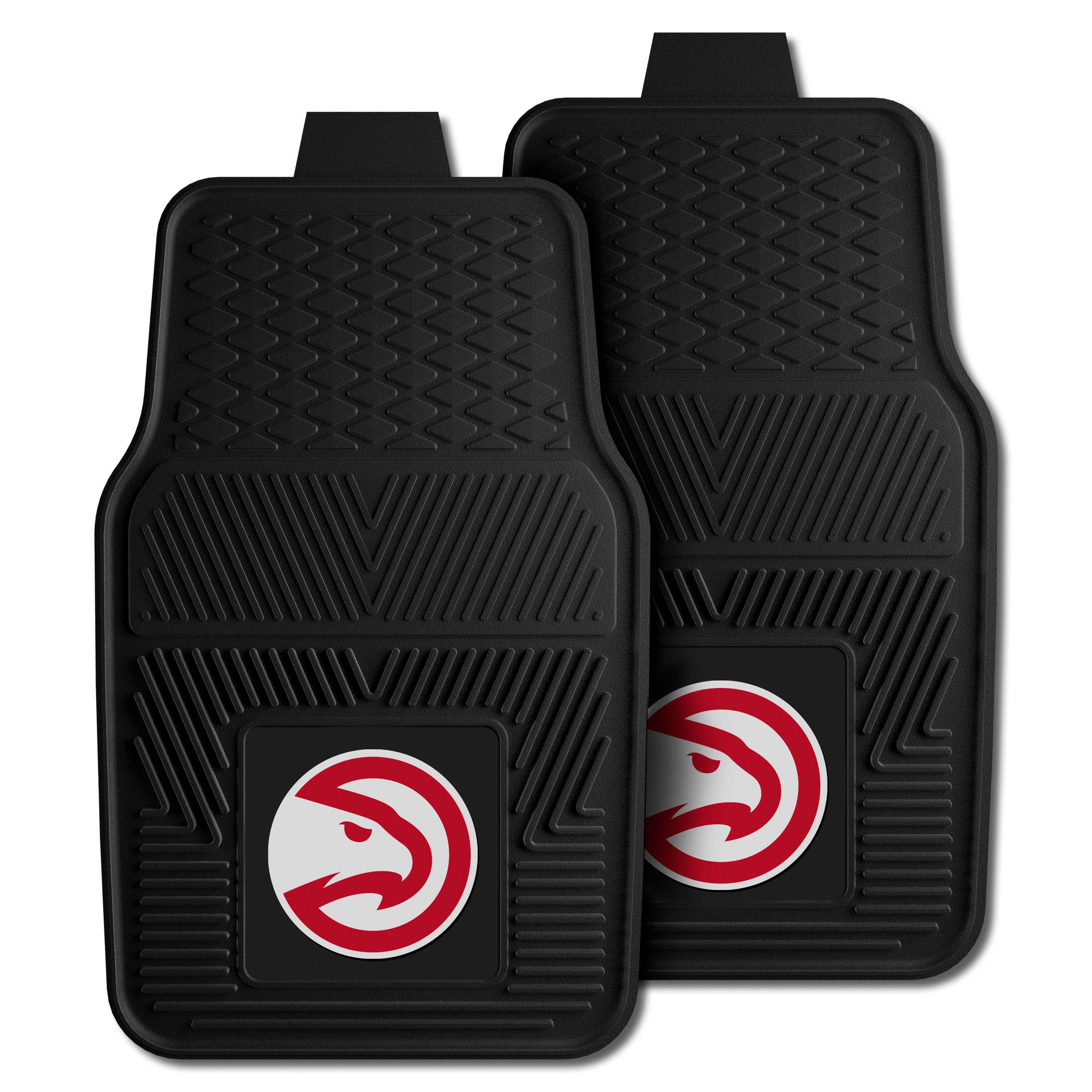 Atlanta Hawks Heavy Duty Car Mat Set - 2 Pieces - Atlanta Hawks