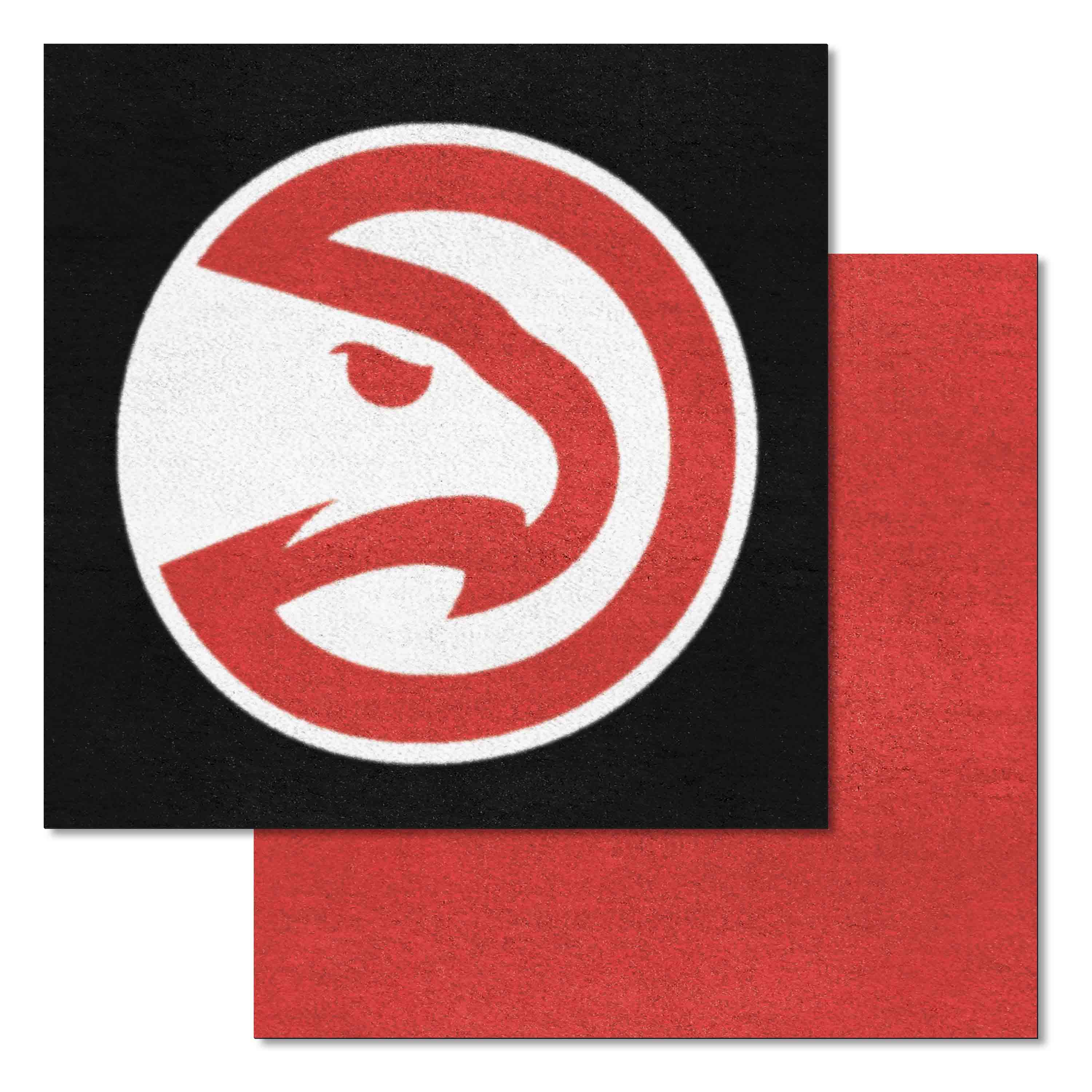 Atlanta Hawks Team Carpet Tiles - 45 Sq Ft.