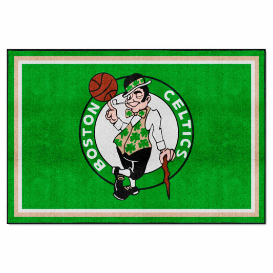 Boston Celtics 5ft. x 8 ft. Plush Area Rug - Boston Celtics