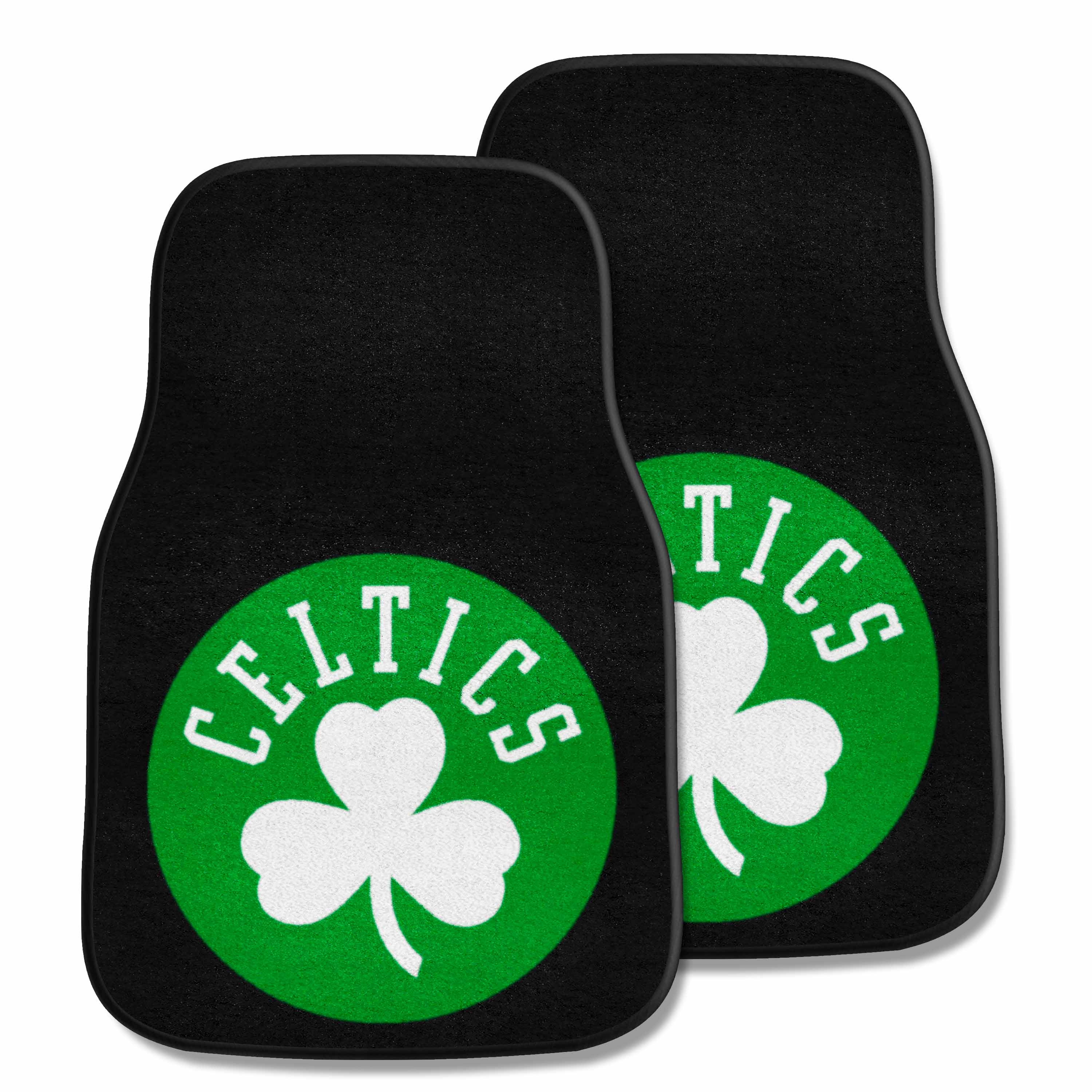 Boston Celtics Front Carpet Car Mat Set - 2 Pieces - Boston Celtics