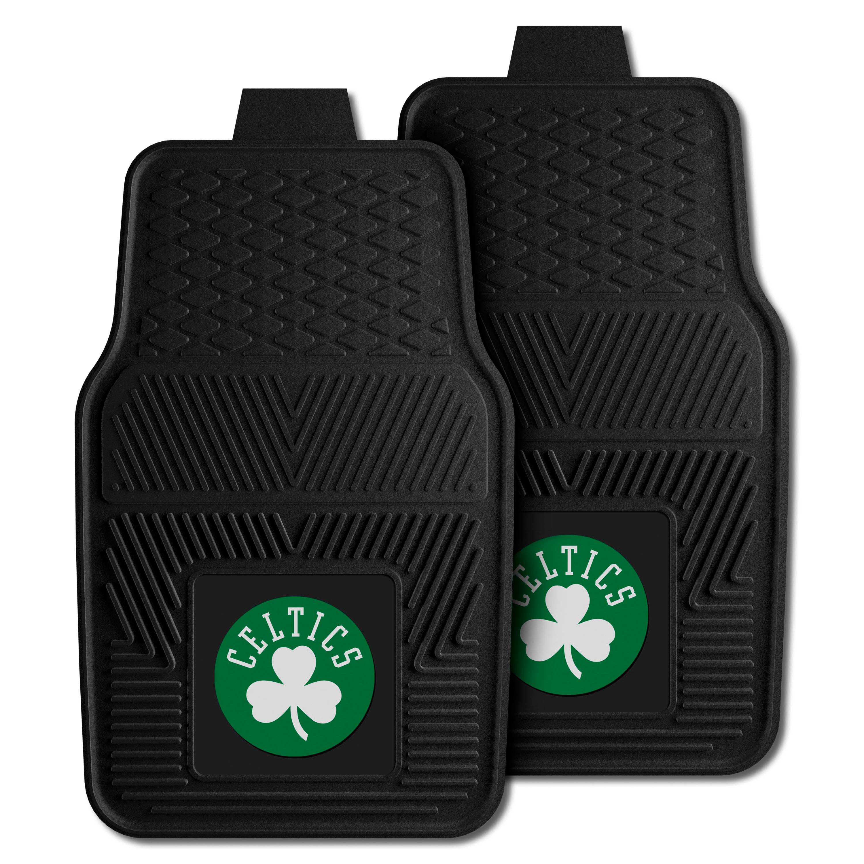 Boston Celtics Heavy Duty Car Mat Set - 2 Pieces - Boston Celtics