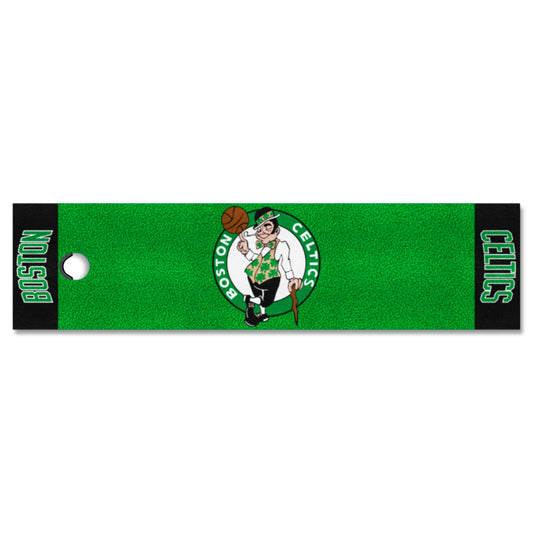 Boston Celtics Putting Green Mat - 1.5ft. x 6ft. - Boston Celtics