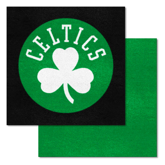 Boston Celtics Team Carpet Tiles - 45 Sq Ft. - Boston Celtics