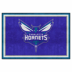 Charlotte Hornets 5ft. x 8 ft. Plush Area Rug - Charlotte Hornets