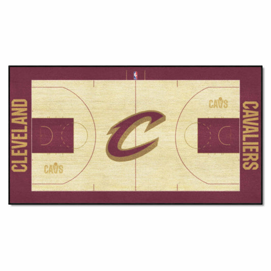 Cleveland Cavaliers Large Court Runner Rug - 30in. x 54in. - Cleveland Cavaliers