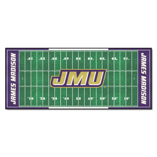 James Madison Dukes Field Runner Mat - 30in. x 72in. - James Madison