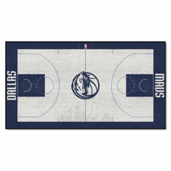 Dallas Mavericks Large Court Runner Rug - 30in. x 54in. - Dallas Mavericks