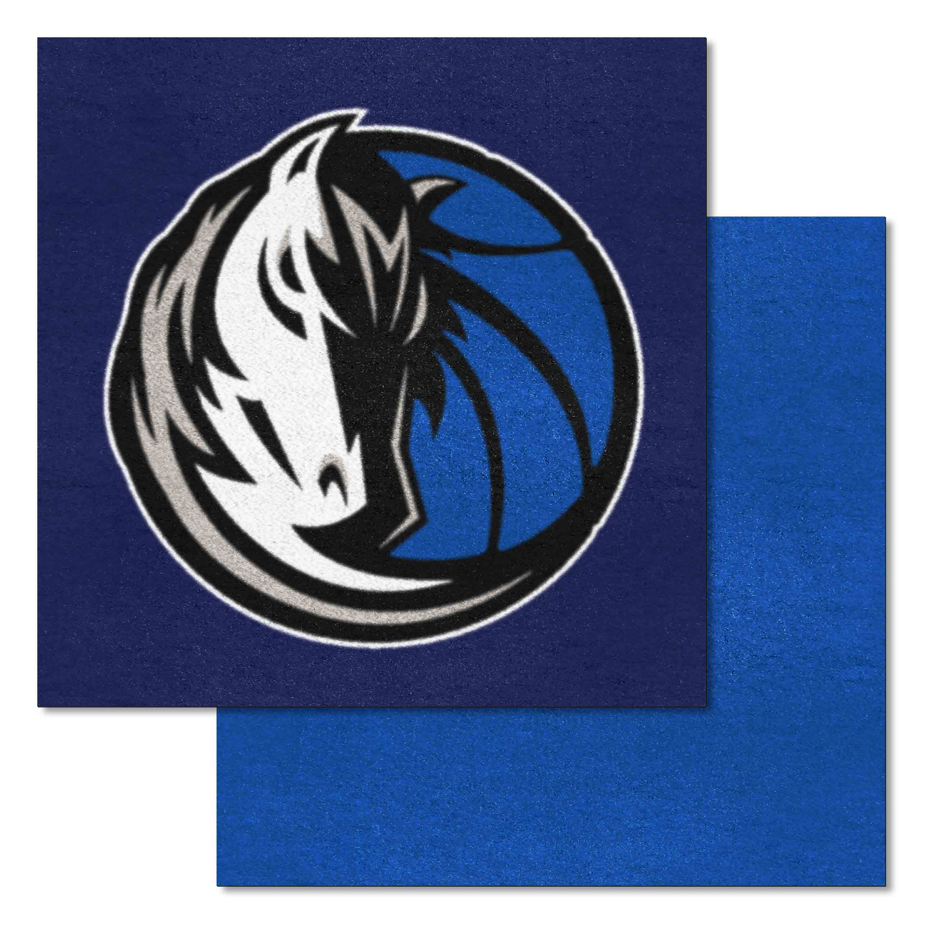 Dallas Mavericks Team Carpet Tiles - 45 Sq Ft.