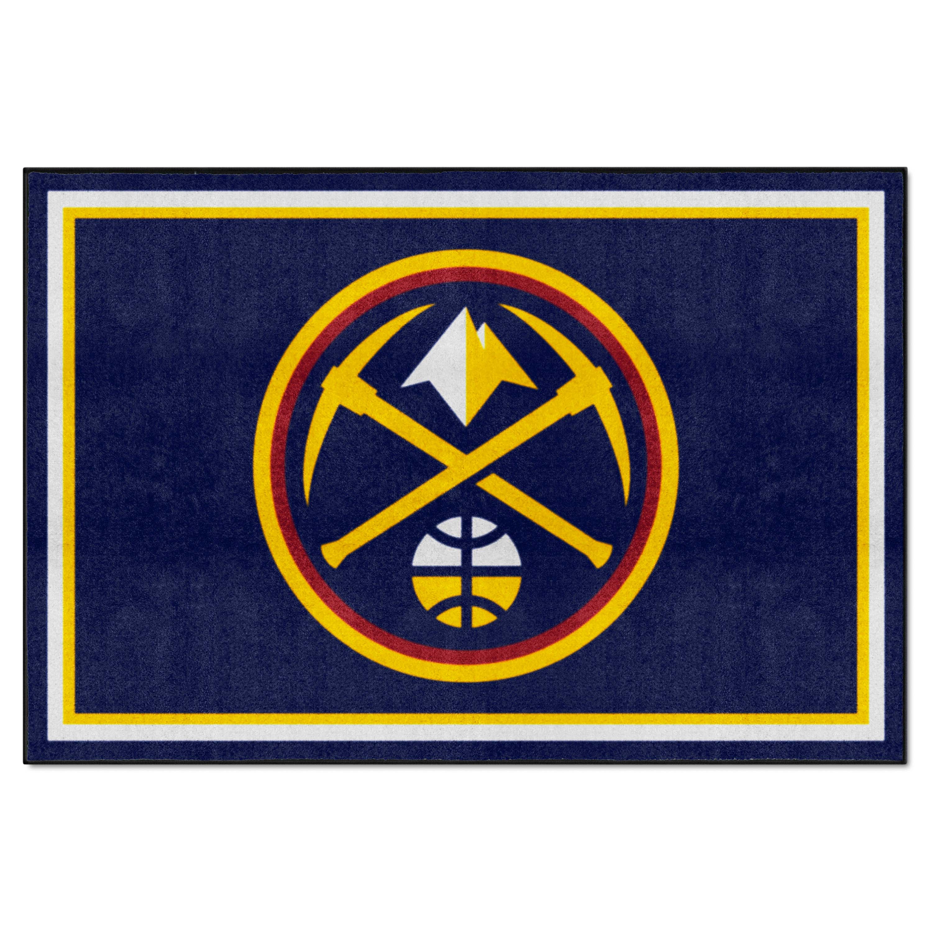 Denver Nuggets 5ft. x 8 ft. Plush Area Rug