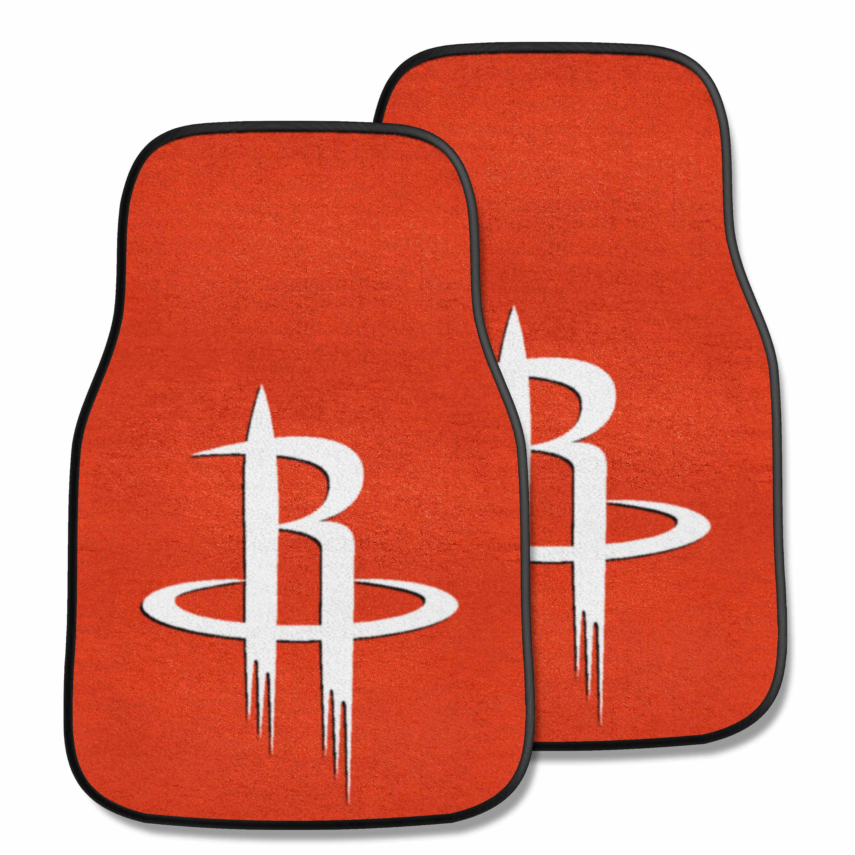 Houston Rockets Front Carpet Car Mat Set - 2 Pieces