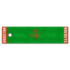 Houston Rockets Putting Green Mat - 1.5ft. x 6ft. - Houston Rockets