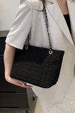 Polyester Texture Chain Tote bag