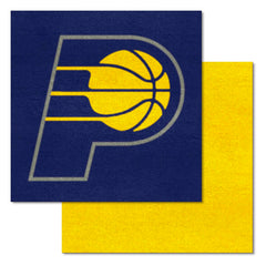 Indiana Pacers Team Carpet Tiles - 45 Sq Ft.