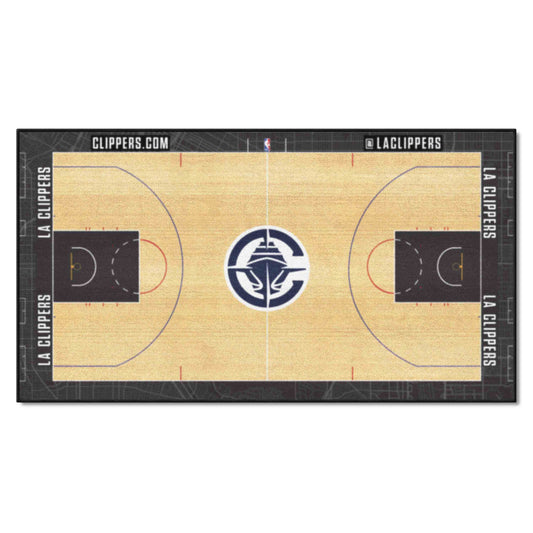 Los Angeles Clippers Large Court Runner Rug - 30in. x 54in.