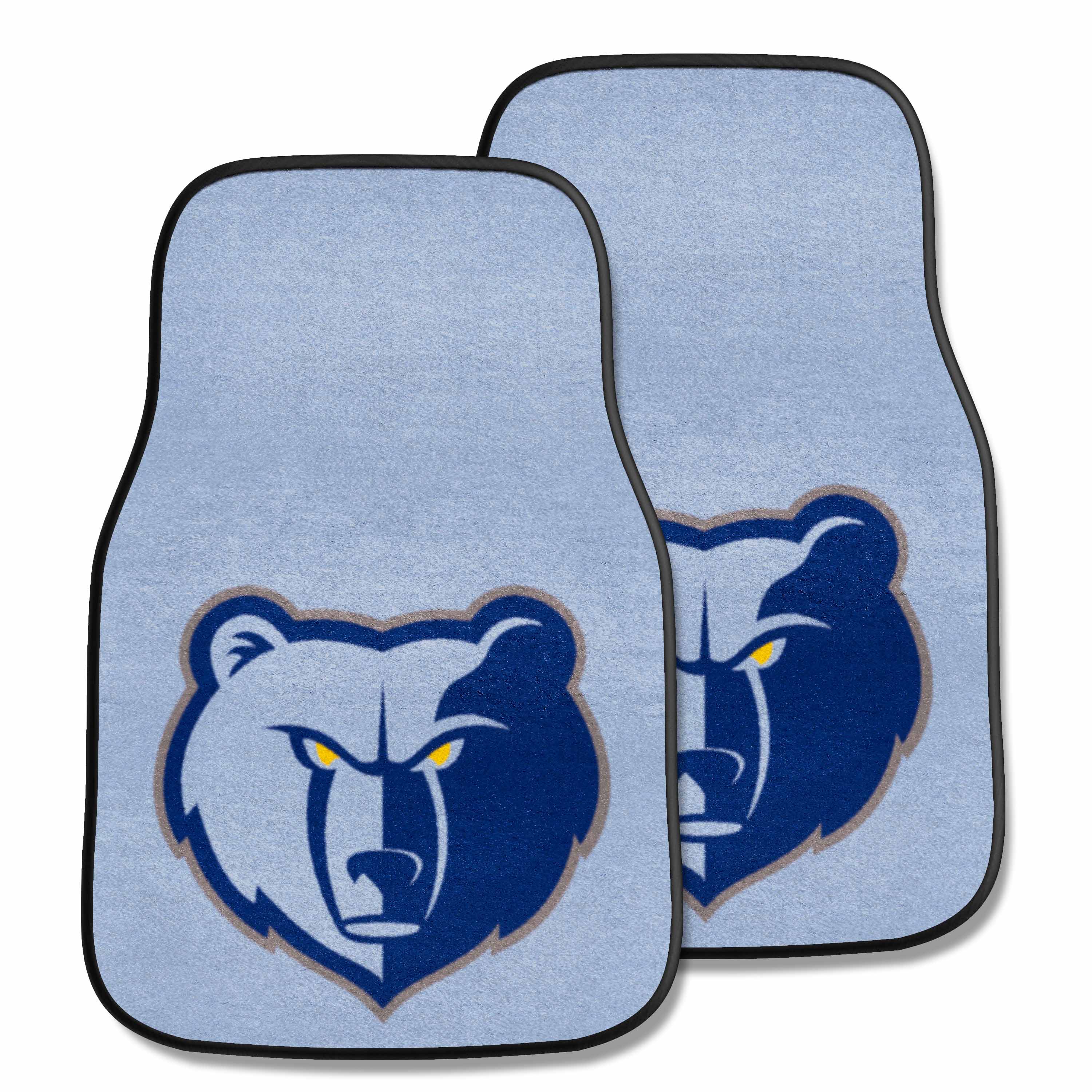 Memphis Grizzlies Front Carpet Car Mat Set - 2 Pieces