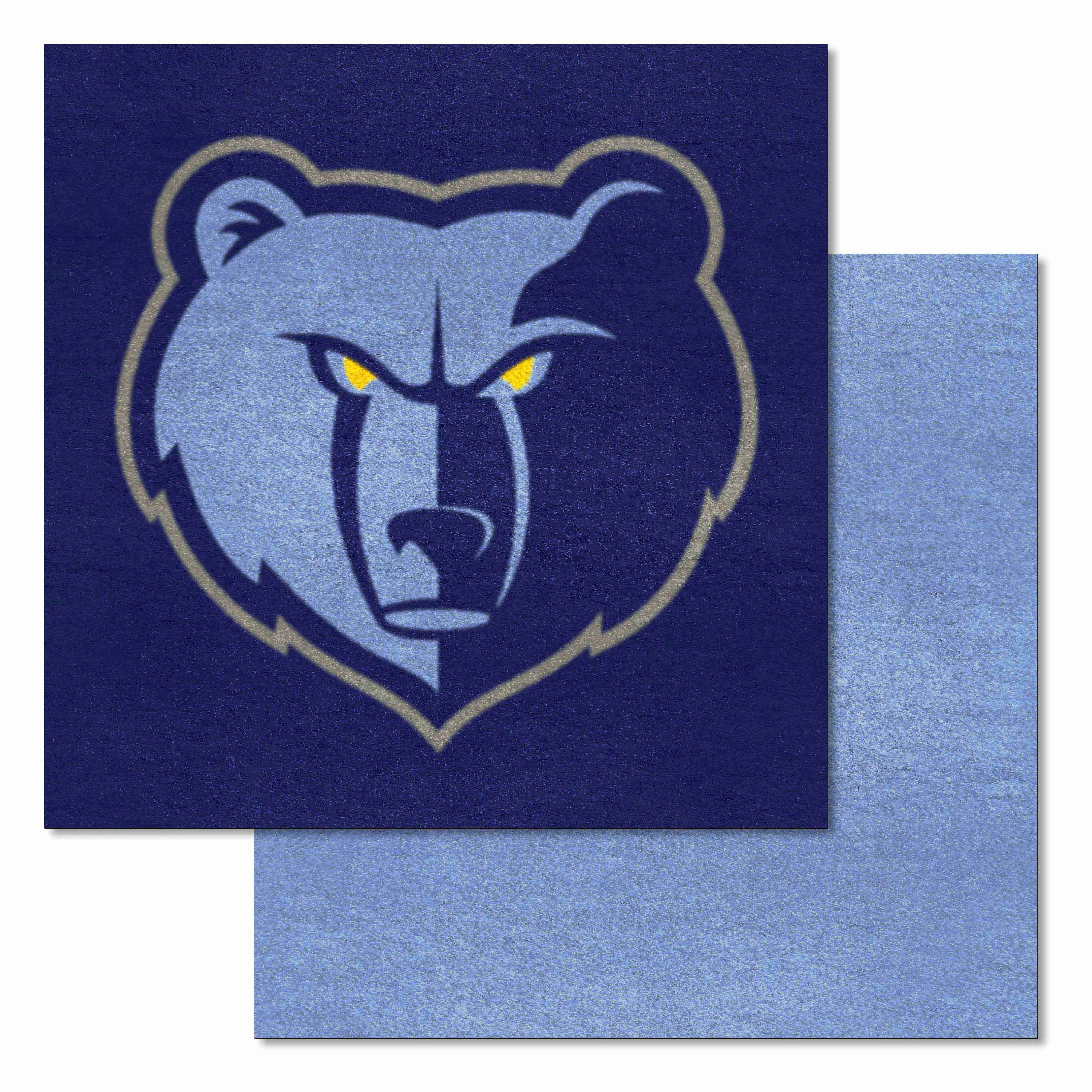 Memphis Grizzlies Team Carpet Tiles - 45 Sq Ft.