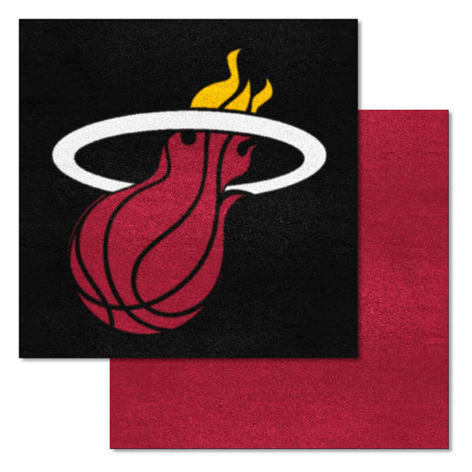 Miami Heat Team Carpet Tiles - 45 Sq Ft.