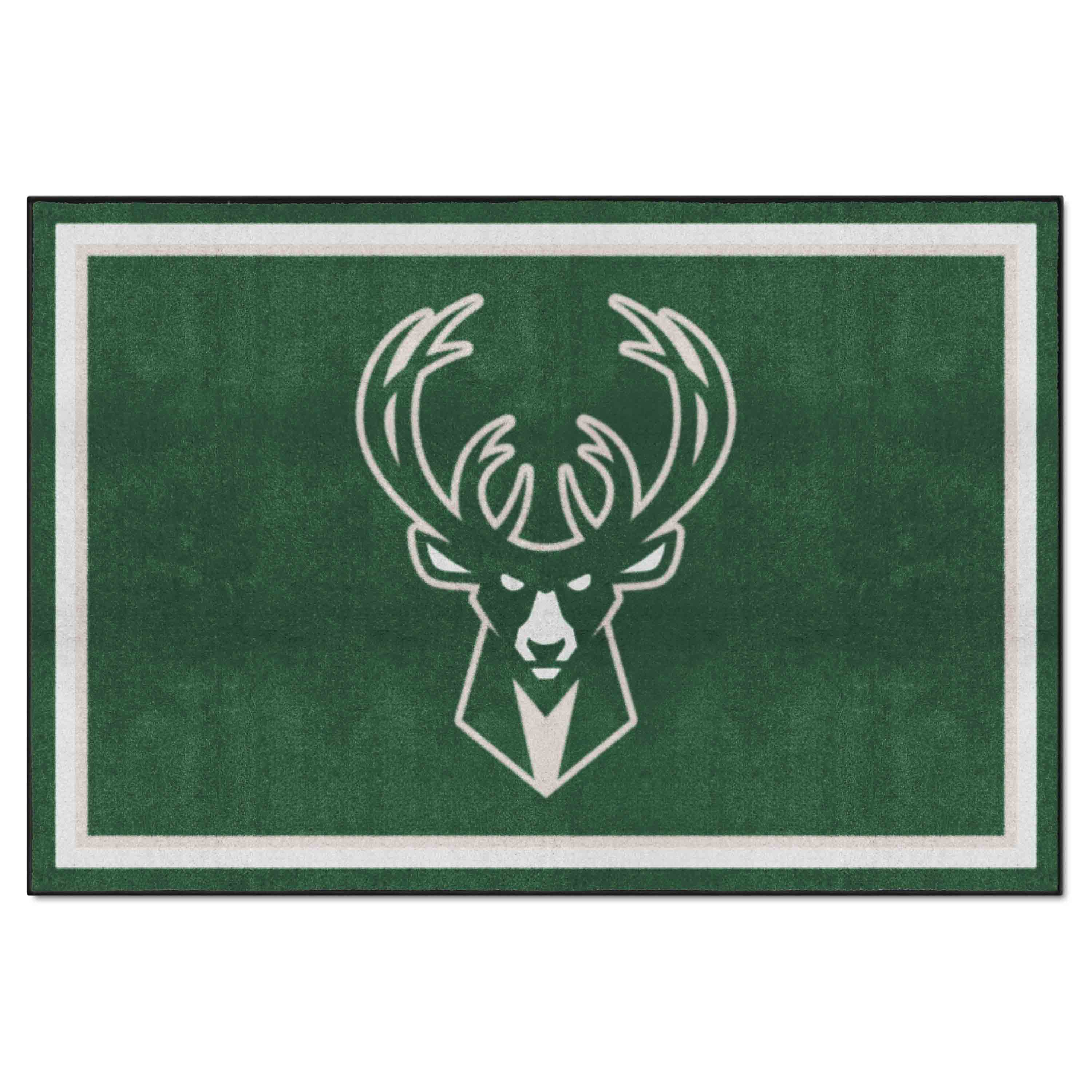 Milwaukee Bucks 5ft. x 8 ft. Plush Area Rug